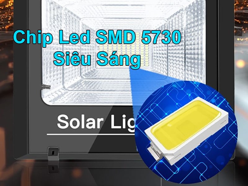 chip led SMD 5730 siêu sáng đèn năng lượng mặt trời 40w