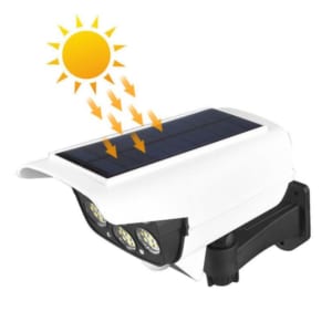 đèn led năng lượng mặt trời mô hình camera
